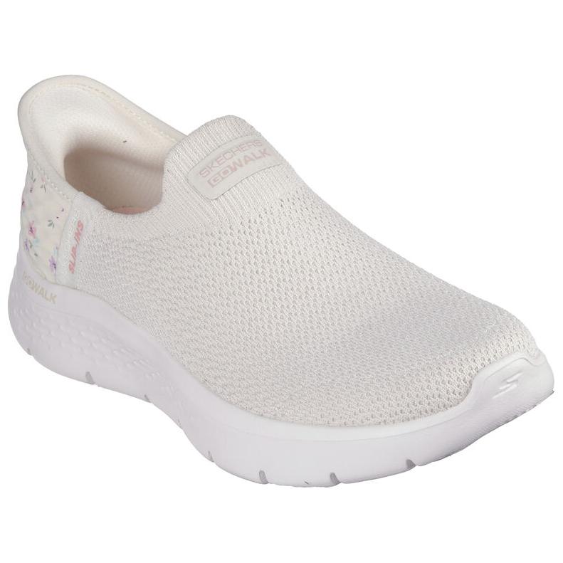 Skechers Go Walk Fle Abrasion Resistant Low top Casual Shoes Women's Ecru купить в интернет-магазине Yoocart с быстрой доставкой по России.