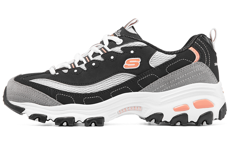 Skechers D'Lites 1.0 'Black White Gray' Women's купить в интернет-магазине Yoocart с быстрой доставкой по России.