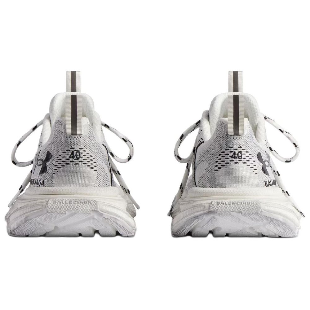 Under Armour x Balenciaga 3XL Low Top Casual Shoes Women's White