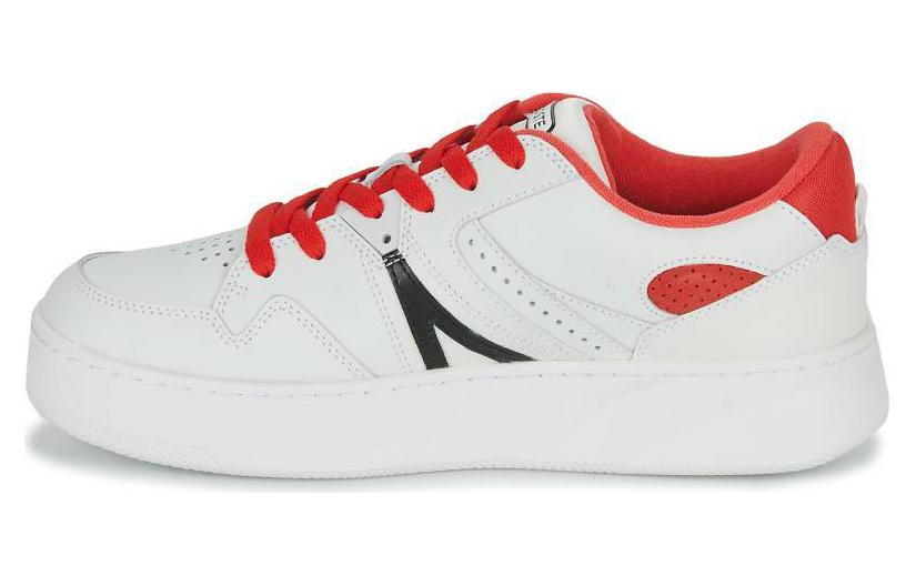 LACOSTE Low-Top Skateboard Shoes Men's White