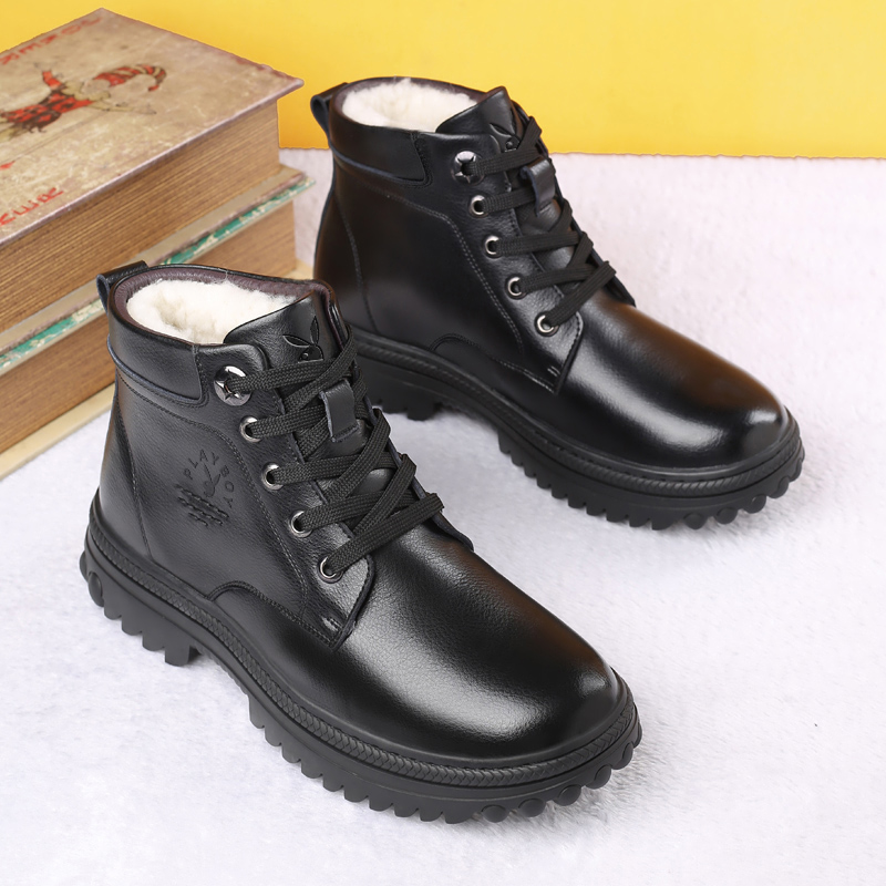 Playboy Thermal Cushioning Slip Resistant Short Snow Boots Men's Black купить в интернет-магазине Yoocart с быстрой доставкой по России.