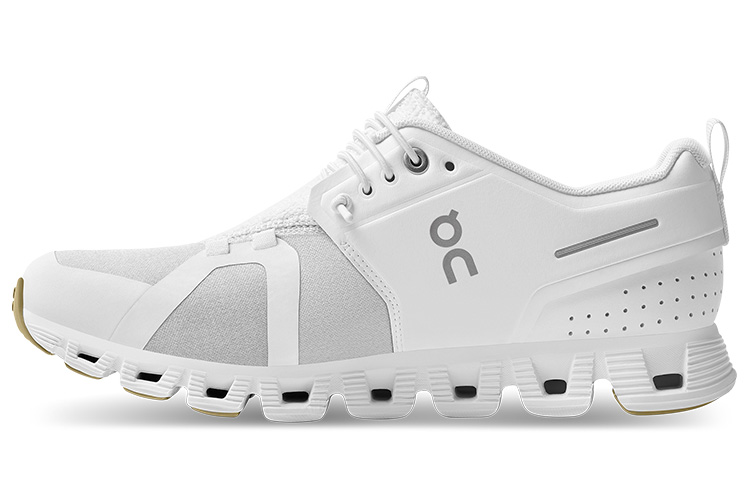 On Cloud 5 Terry Cushioning, Slip Resistant, Breathable, Lightweight Low Top Casual Shoes Women's White