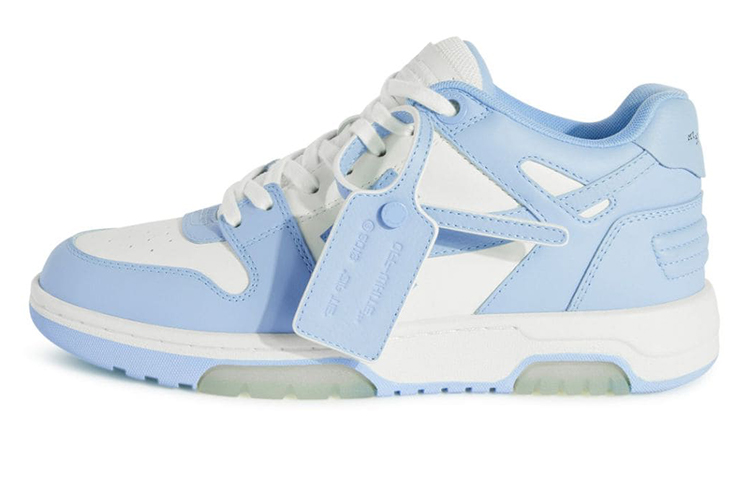 OFF WHITE Out Of Office Ooo Light Blue White Women's