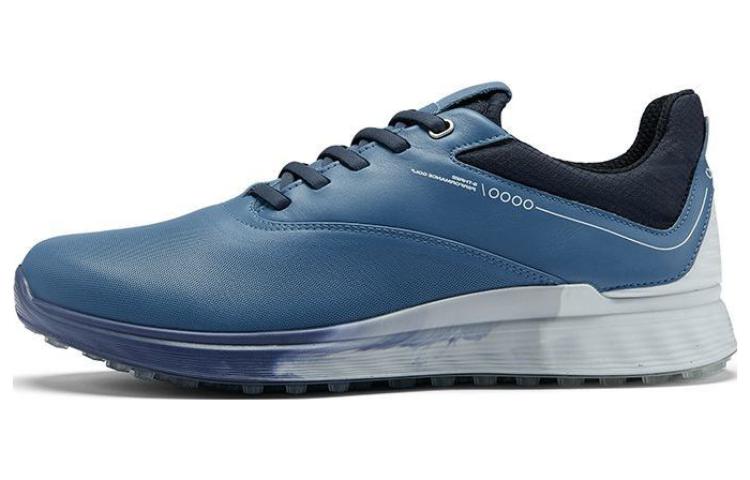 Ecco Golf S3 Low-Top Sports Casual Shoes Men's Ocean Blue