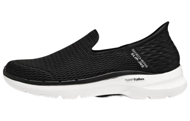 Skechers Go Walk 6 Shoes 'Black White'