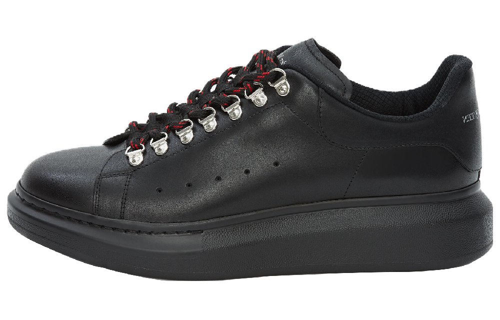Alexander McQueen Oversized Sneaker With Hook Eyelets 'Black'