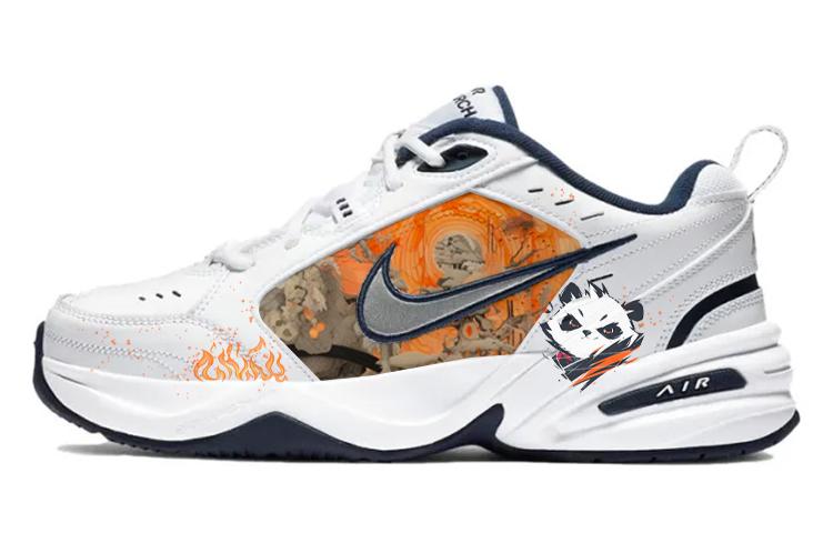 Nike Air Monarch 4 Chunky Sneakers Unisex Low-Top White/Blue