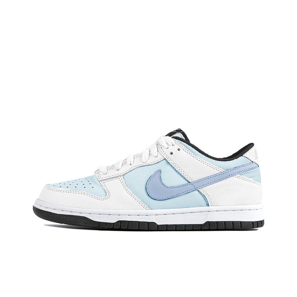 Nike Dunk Old Year Song, Amber Anti Slip Wear Resistant Low Top Skateboard Shoes GS Blue