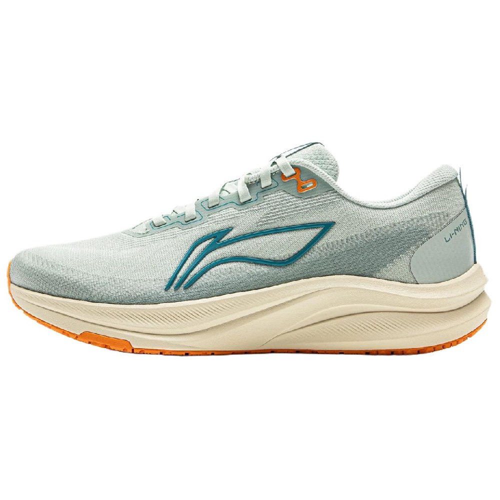 LINING Red Hare 8 Running Shoes Men's Low top Light Moss Blue/Pale Mountain Green
