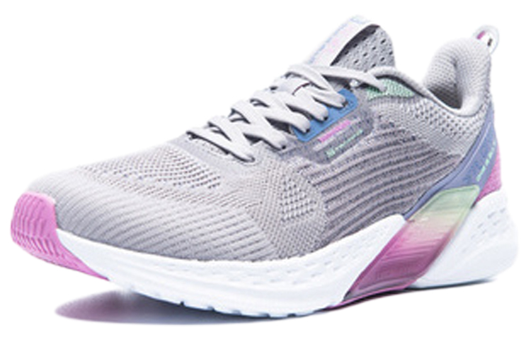 361° Volcano Cushioning Slip Resistant Low Top Training Shoes Women's Gray Purple купить в интернет-магазине Yoocart с быстрой доставкой по России.