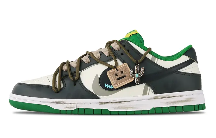 Nike Dunk Desert Slip Resistant Abrasion Resistant Low top Skateboard Shoes Men's Jasper