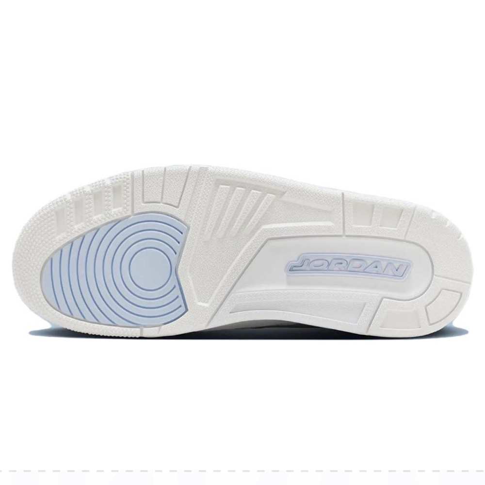 Jordan Legacy 312 Anti-Slip And Wear-Resistant Water-Resistant Low-Top Vintage Basketball Shoes Men's White Gray