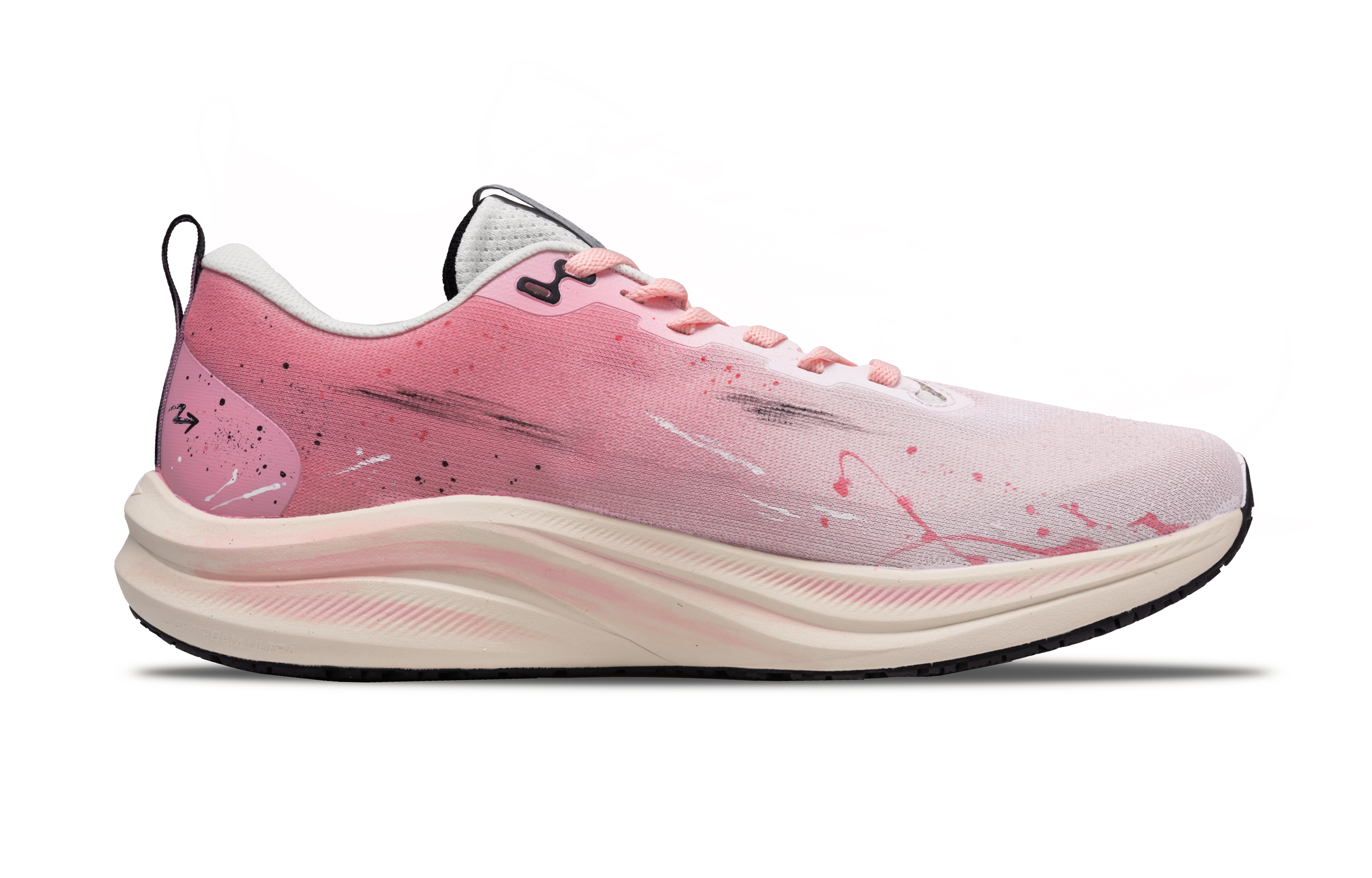 LINING Red Hare 8 Running Shoes Men's Low top Pink/Blue