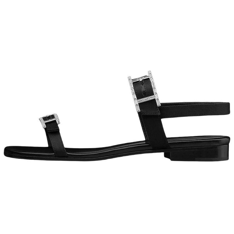 HERMES Fashion Sandal Women's Black купить в интернет-магазине Yoocart с быстрой доставкой по России.