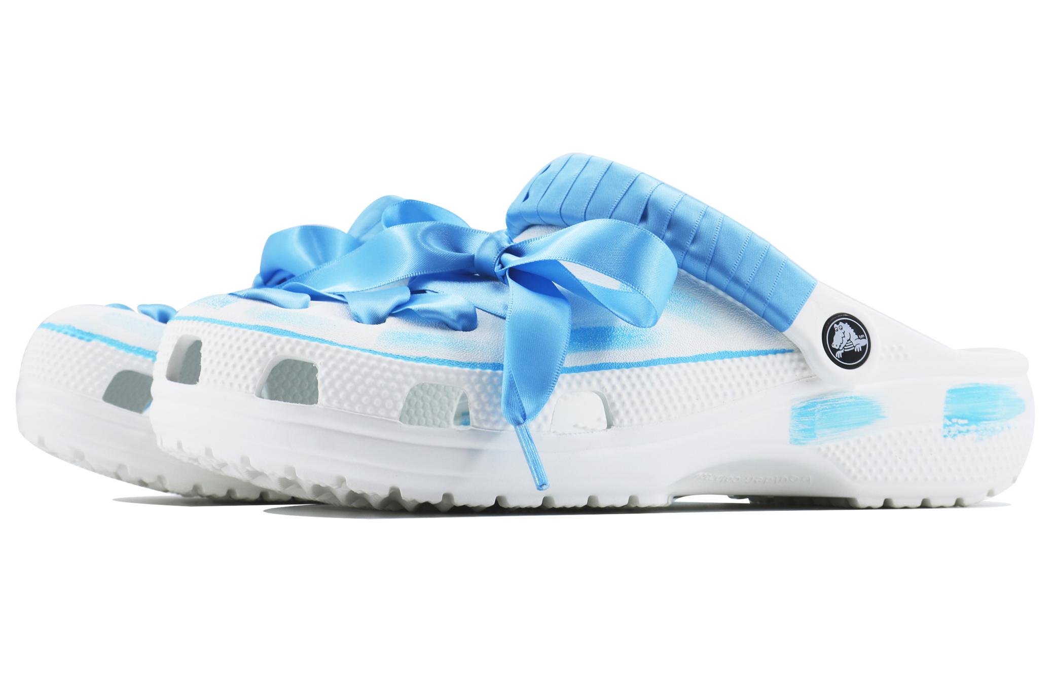 Crocs Classic Clog Blue Dream Ballet SDS Clogs Unisex White купить в интернет-магазине Yoocart с быстрой доставкой по России.