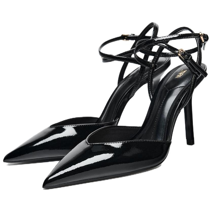 ZARA Slim Heel High Heels Women's Black купить в интернет-магазине Yoocart с быстрой доставкой по России.