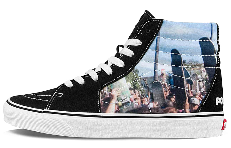 Sk8 Moca X Frances Stark X Vans Hi 'Poets On The Pyre Iii 2015'