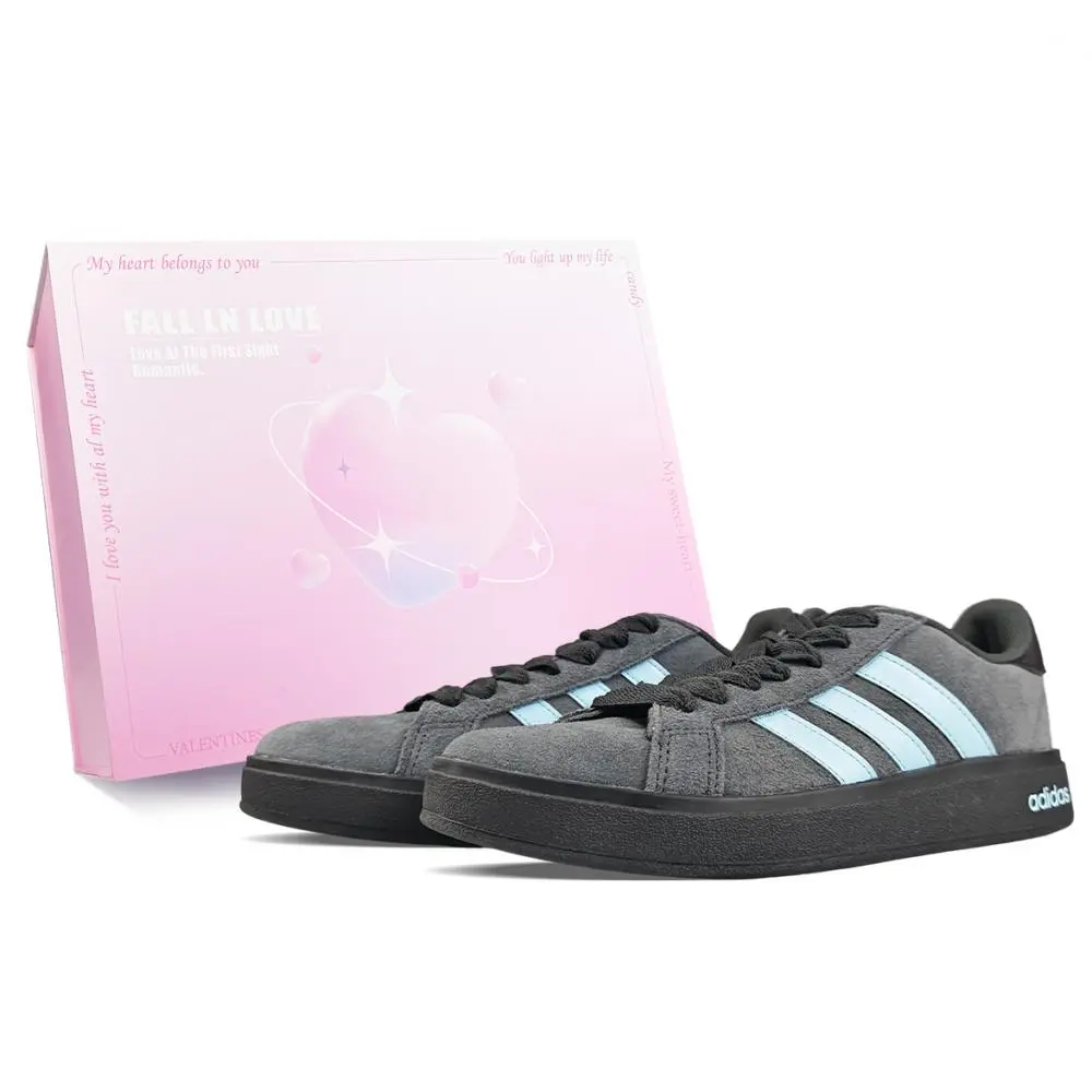 Adidas Grand Court Base 00s BNK Mint Carbon Abrasion Resistant Low top Skateboard Shoes Unisex