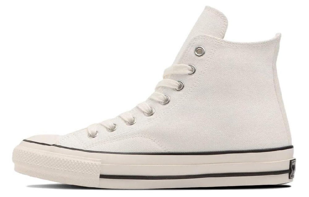 Converse Chuck Taylor Hi Wear-Resistant High-Top Canvas Shoes Unisex White