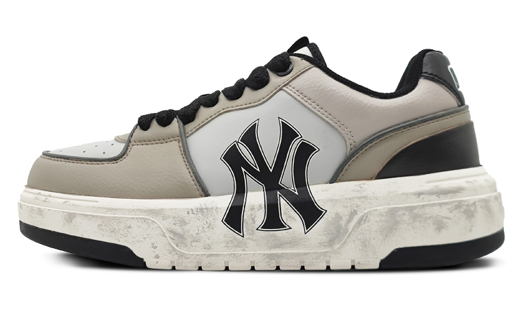 MLB Chunky Liner Skateboard Shoes Unisex Low-Top Gray