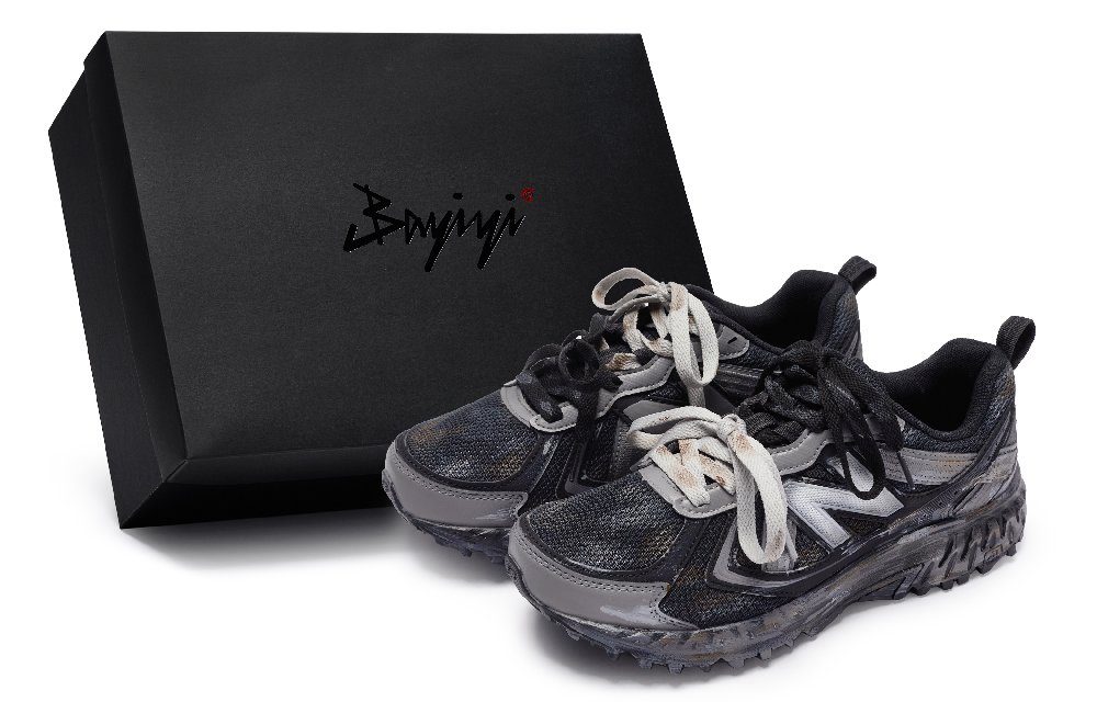 New Balance NB 410 Low-Top Running Shoes Unisex Black Gray Brown