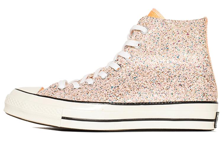 Converse Chuck Taylor All Star 70 Hi Jw Anderson Glitter Pink Orange