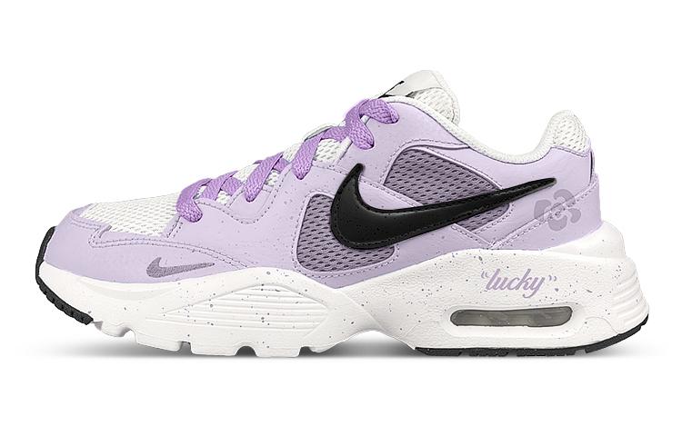 Nike Air Max Fusion Low-Top Running Shoes Women's White Purple