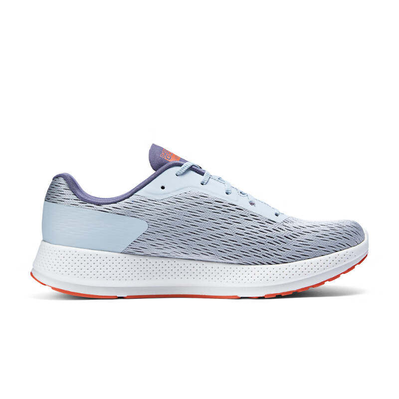 Skechers Cushioning Wear-Resistant Low-Top Running Shoes Men's Gray Orange купить в интернет-магазине Yoocart с быстрой доставкой по России.