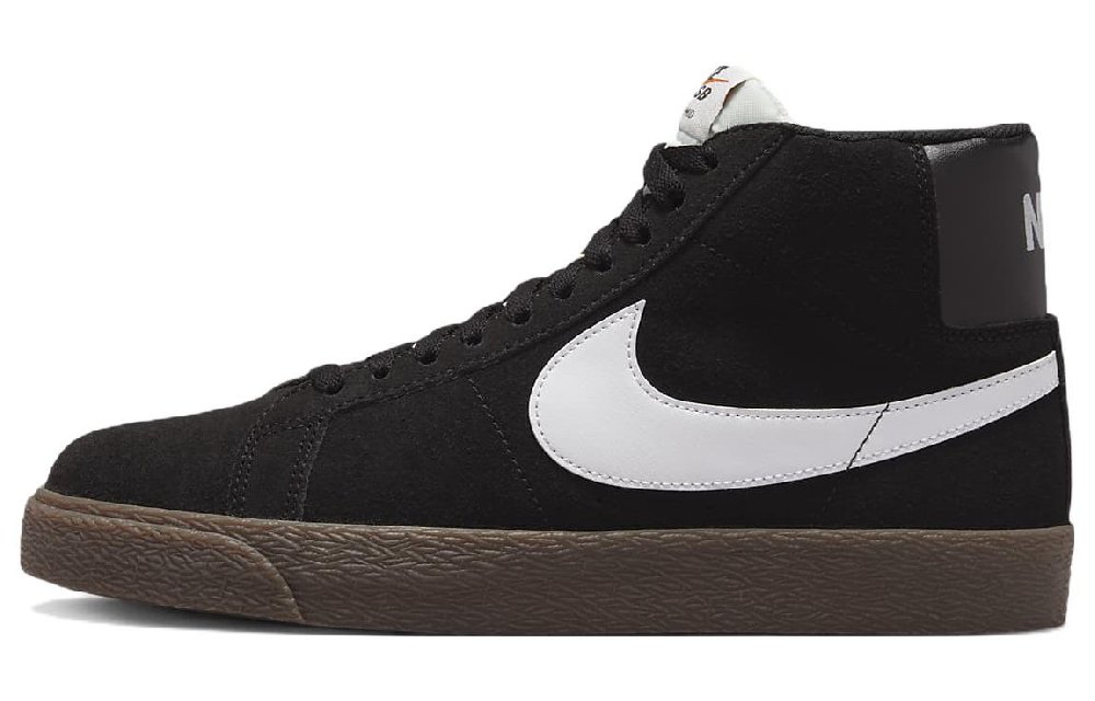 Nike Sb Zoom Blazer Mid Black White Dark Gum
