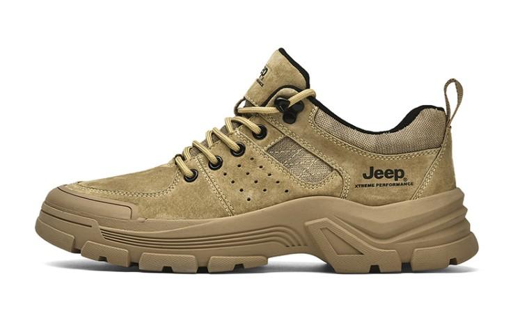Jeep Hiking / Trekking Shoes Men Low-Top Sand