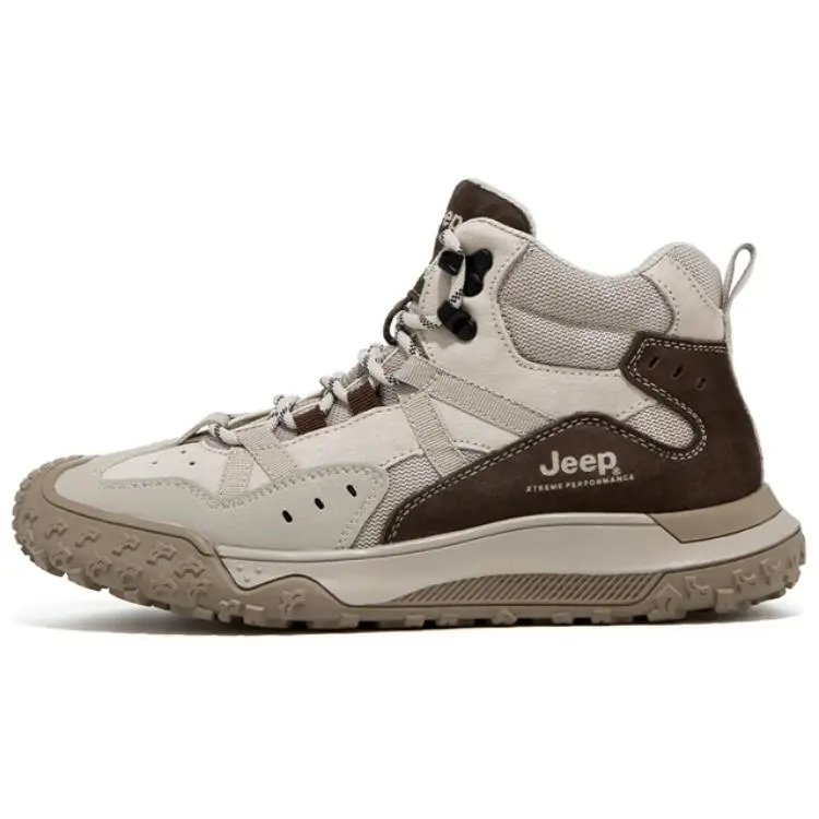 Jeep Wear-Resistant Short Outdoor Boots Men's Sand