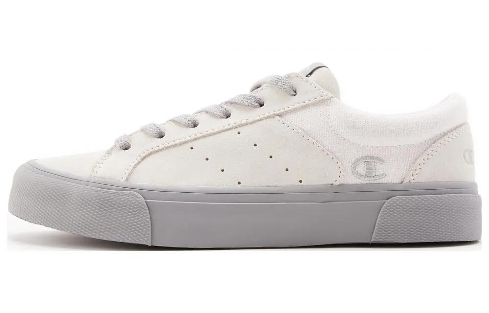 Champion Slip Resistant Low top Skateboard Shoes Unisex Gray