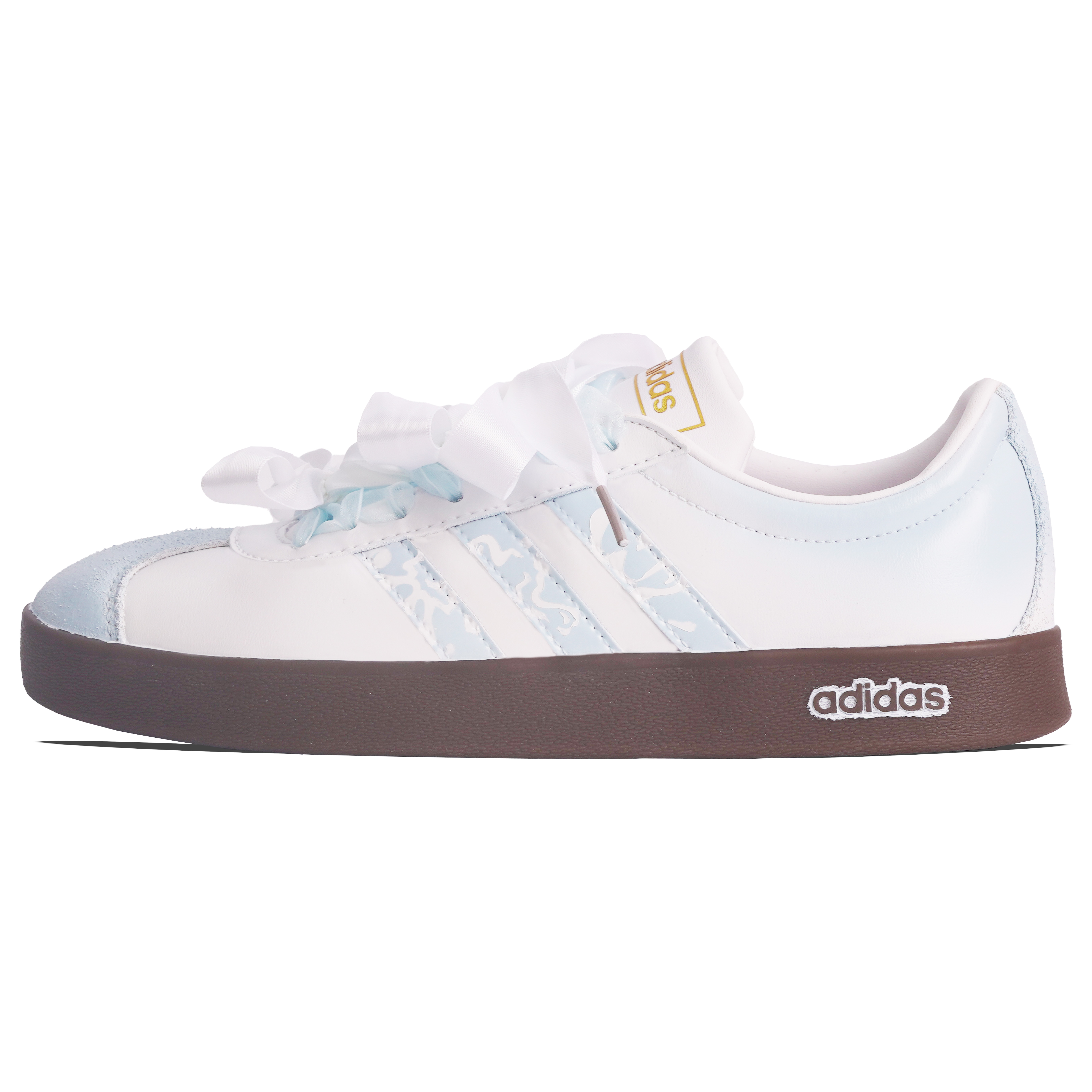 Adidas Neo VL Court 2.0 Slip Resistant Breathable Low Top Skateboard Shoes Unisex Blue White купить в интернет-магазине Yoocart с быстрой доставкой по России.