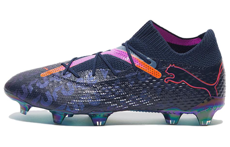 Puma Future 7 Ultimate FG/AG Soccer Cleats 'Navy Pink Red'