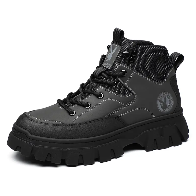 Playboy Playboy Martin Boot Men's Black