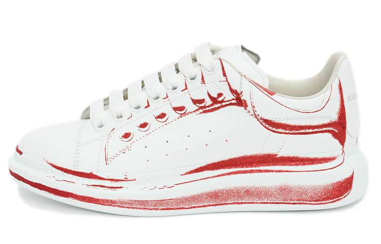 Alexander McQueen Oversized Sneaker 'White Lust Red Print'