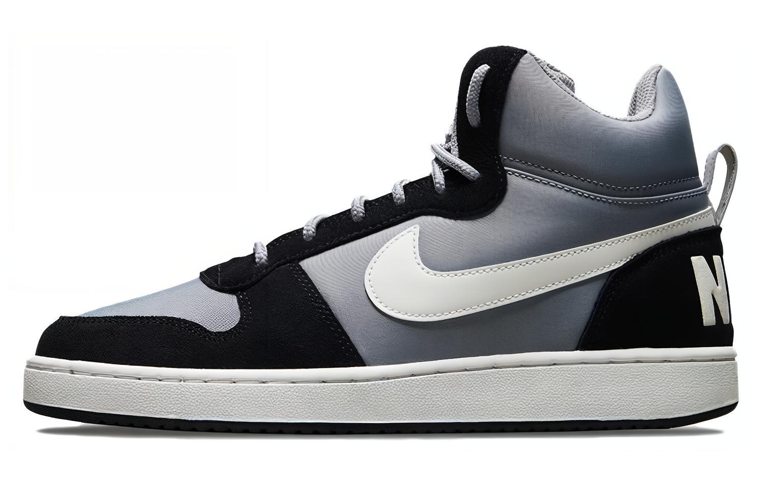 Nike Court Borough Mid Premium 'Matte Silver Black'