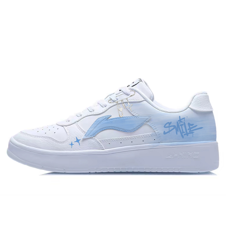 LiNing Pontoon Boats Coverage Abrasion Resistant Low top Skateboard Shoes Men's