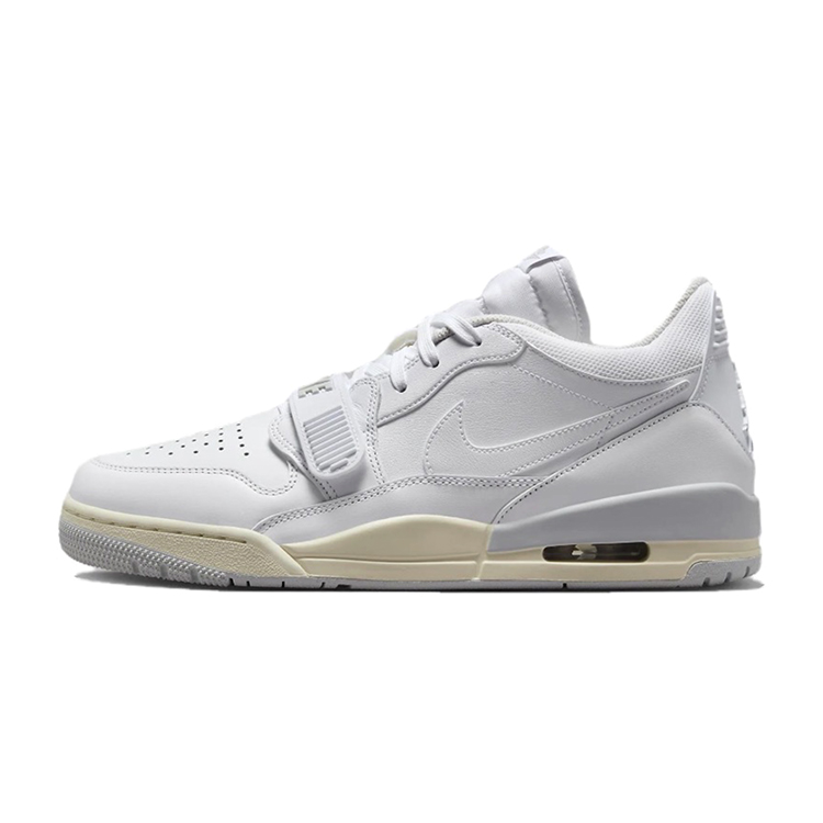 Jordan Legacy 312 Wear-Resistant Slip-Resistant Low-Top Vintage Basketball Shoes Men's Light Green