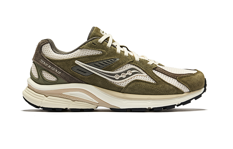 Teenie Weenie x Saucony Kinvara Elite 4 Low top Casual City Commute Running Shoes Unisex Green White