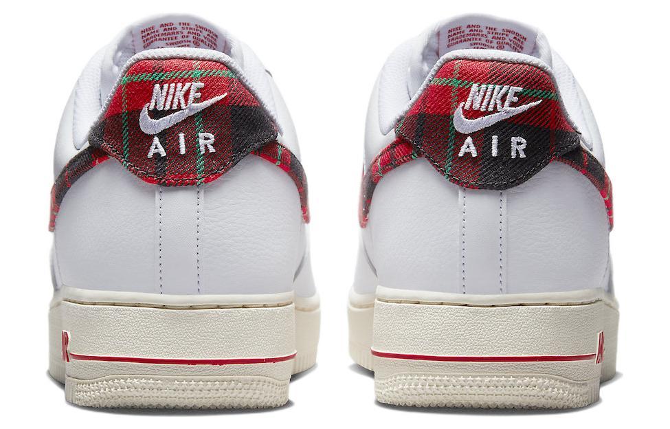 Nike Air Force 1 Low '07 LV8 Tartan Plaid White University Red купить в интернет-магазине Yoocart с быстрой доставкой по России.