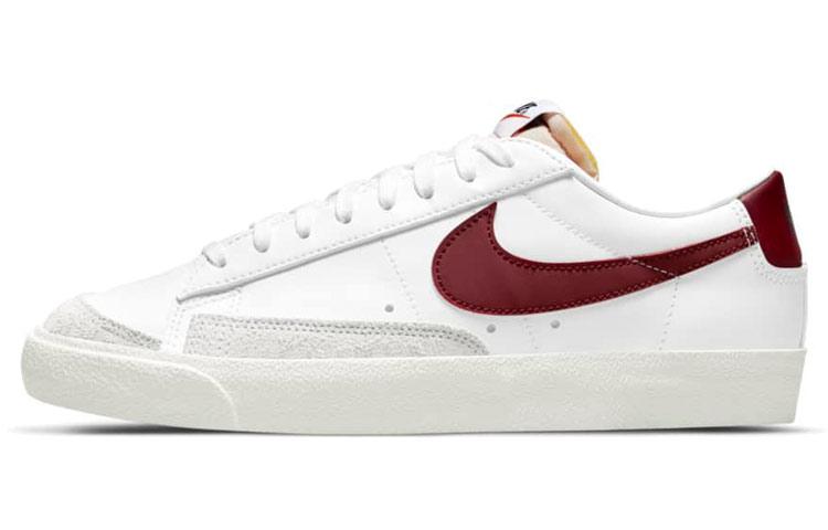 Nike Blazer Low 77 White Team Red Women's