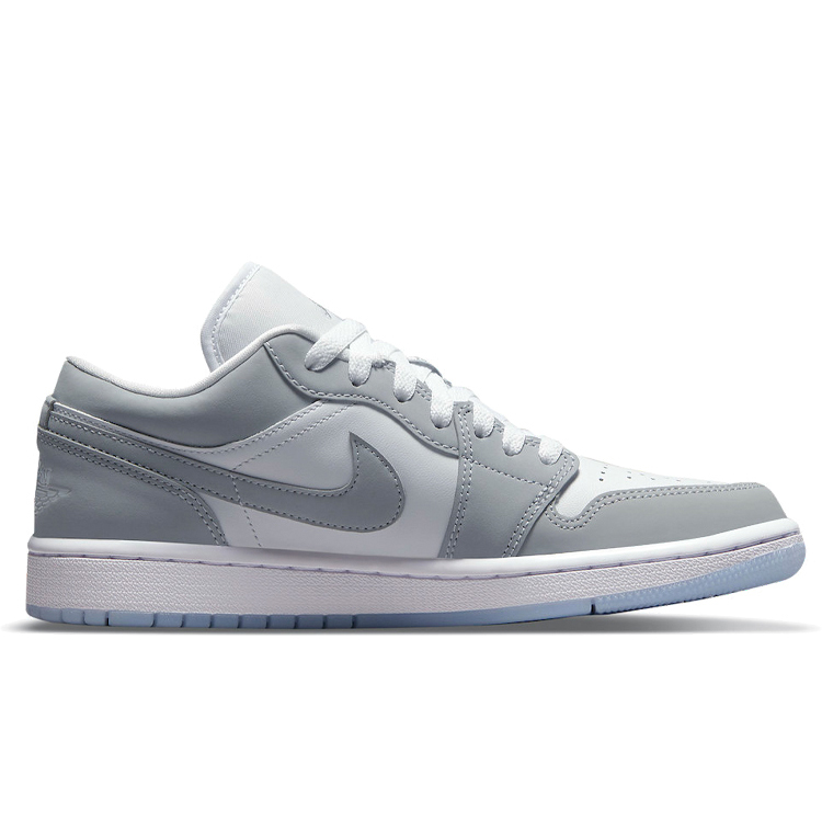 Jordan Air Jordan 1 Vintage Basketball Shoes Women's Low Top Gray/White