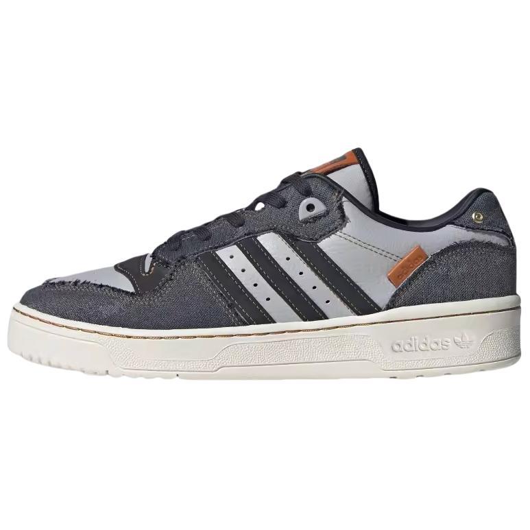 Adidas Originals Rivalry Anti-Slip Wear-Resistant Low-Top Skateboard Shoes Unisex Gray