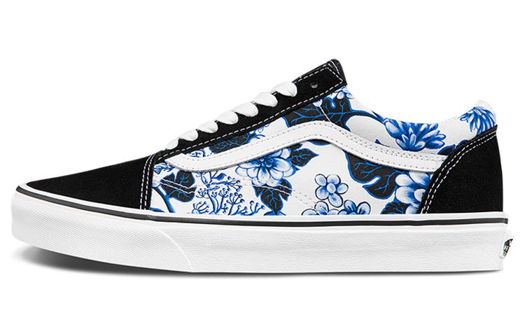 Old Skool Vans 'Floral Blue'