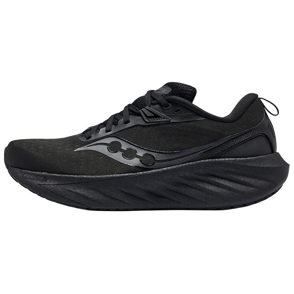 Saucony Breathable Coverage Slip Resistant Running Shoes Men's Black