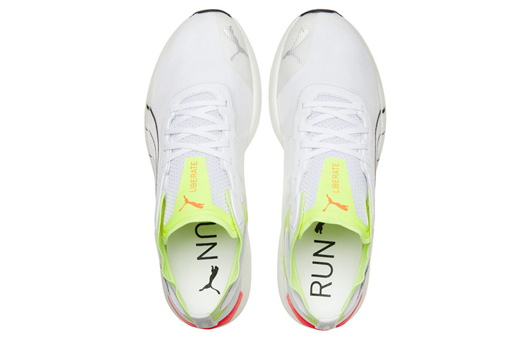 PUMA Liberate Nitro 'White Yellow Alert'