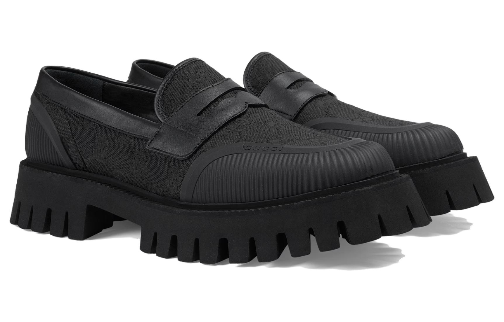 GUCCI GG Supreme Canvas Loafers купить в интернет-магазине Yoocart с быстрой доставкой по России.