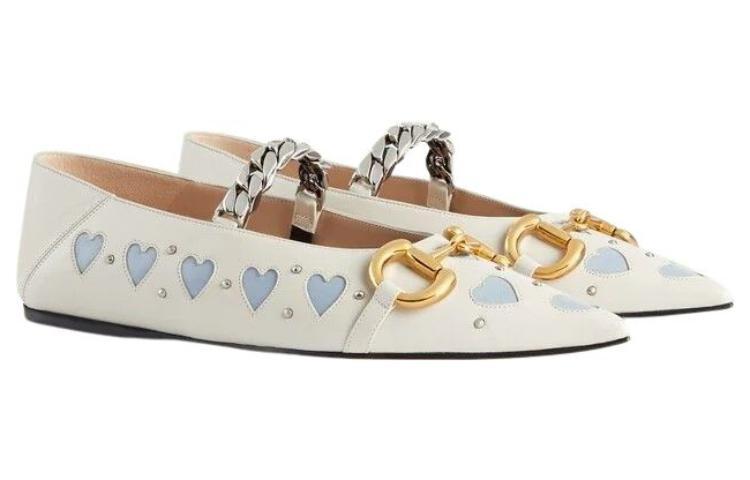 GUCCI Lovelight Women's Casual Shoes Women's White Blue