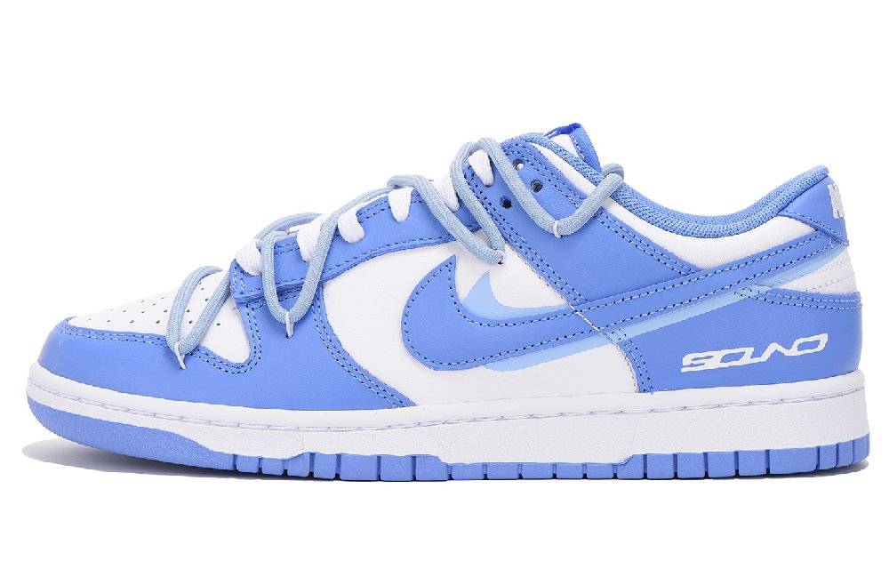 Nike Dunk Skateboard Shoes Men Low-Top White